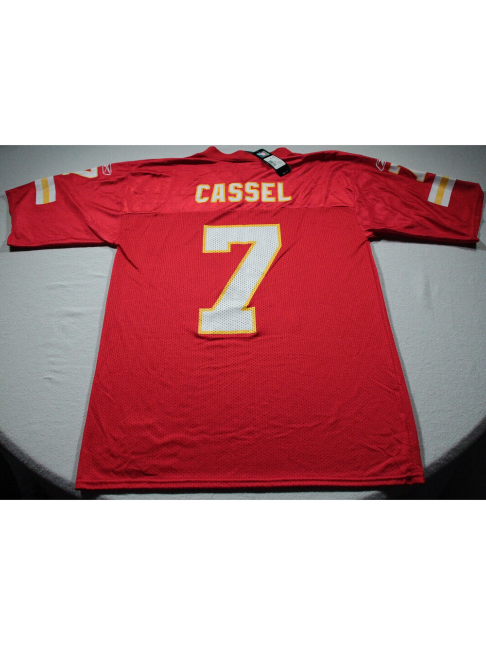 Kansas City Chiefs Matt Cassel Jersey NFL Football M Reebok NWT Red